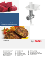 Bosch MUM52131/03 User manual