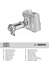 Bosch MUZXLPP1(00) Operating instructions