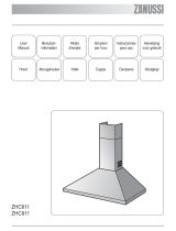 Zanussi ZHC611W User manual