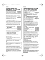 Panasonic DMR-E55EBL Owner's manual
