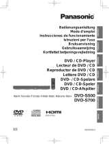 Panasonic DVD-S700EF-K Owner's manual