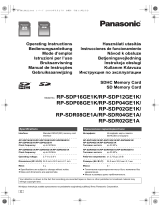 Panasonic RPSDP16GE1K Owner's manual