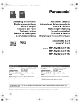 Panasonic RPSM08GCE1K Owner's manual
