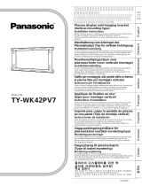 Panasonic TY-WK42PV7 Owner's manual