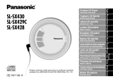 Panasonic SLSX430 Owner's manual