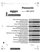 Panasonic DMPUB700EG Owner's manual