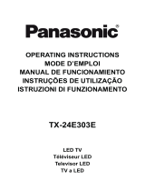 Panasonic TX24E303E Operating instructions