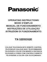 Panasonic TX32DS352E Operating instructions