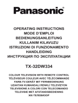 Panasonic TX32DW334 Owner's manual