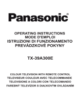 Panasonic TX-39A300E Owner's manual