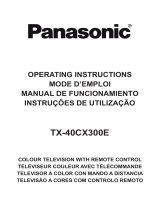 Panasonic TX40CX300E Owner's manual