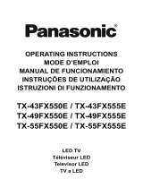 Panasonic TX43FX555E Operating instructions