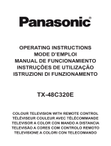 Panasonic TX48C320E Owner's manual