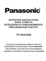 Panasonic TX50A300E Owner's manual