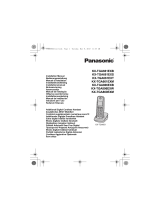 Panasonic KXTGA806EXW Operating instructions