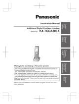 Panasonic KXTGDA30EX Operating instructions