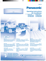 Panasonic CSRE18JKE Quick start guide