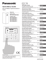 Panasonic WHUD03HE51 Owner's manual