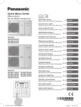 Panasonic WHMDC09H3E5 Owner's manual