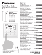 Panasonic WHUX09HE8 Owner's manual