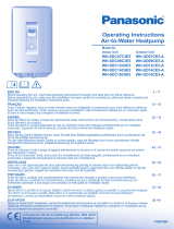 Panasonic WHMDC09C3E5 Operating instructions