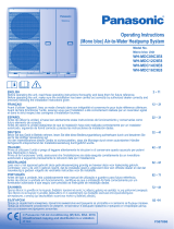 Panasonic WHMDC14C9E8 Owner's manual