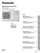 Panasonic WH-MDC09G3E5 Owner's manual