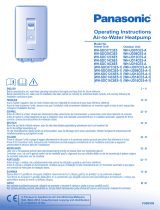 Panasonic WHUD12CE5A1 Operating instructions
