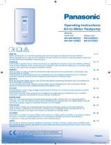 Panasonic WHSHF12D6E5 Owner's manual
