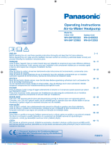 Panasonic WHUH12DE8 Owner's manual