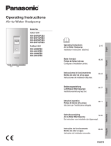 Panasonic WHUH09FE8 Operating instructions