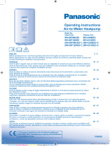 Panasonic WHSXF12D6E5 Owner's manual