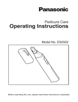 Panasonic ES2502 Owner's manual