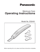 Panasonic ES2401 Owner's manual