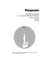 Panasonic EW1031 Operating instructions