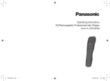 Panasonic ERGP30 Operating instructions