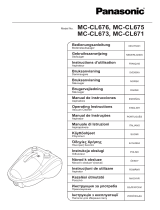 Panasonic MCCL676 Operating instructions