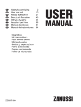 Zanussi ZSG17100XA User manual