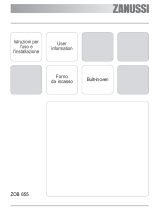 Zanussi ZOB655X User manual