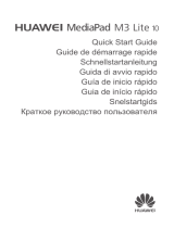 Huawei HUAWEI MediaPad M3 lite 10.0 Quick start guide