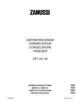 Zanussi ZFT611W User manual