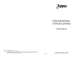 Zoppas PCX35B User manual