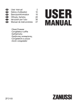 Zanussi ZFC103 User manual