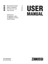 Zanussi ZFC38402WA User manual