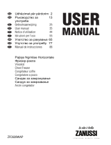 Zanussi ZFC639WAP User manual