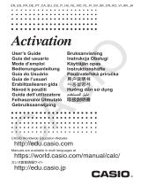 Casio Activation Owner's manual