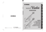 Yamaha SV250 Owner's manual