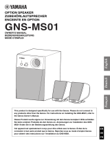 Yamaha GNS-MS01 Owner's manual