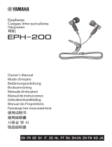 Yamaha EPH-200 Owner's manual