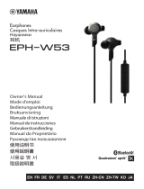 Yamaha EPH-W53 Owner's manual